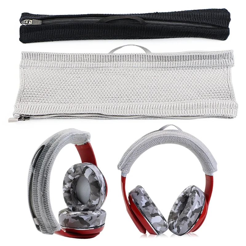 M6CA Style and Comfort Knitted Headband Protector Perfect for HD700 HD800 1000XM2/XM3