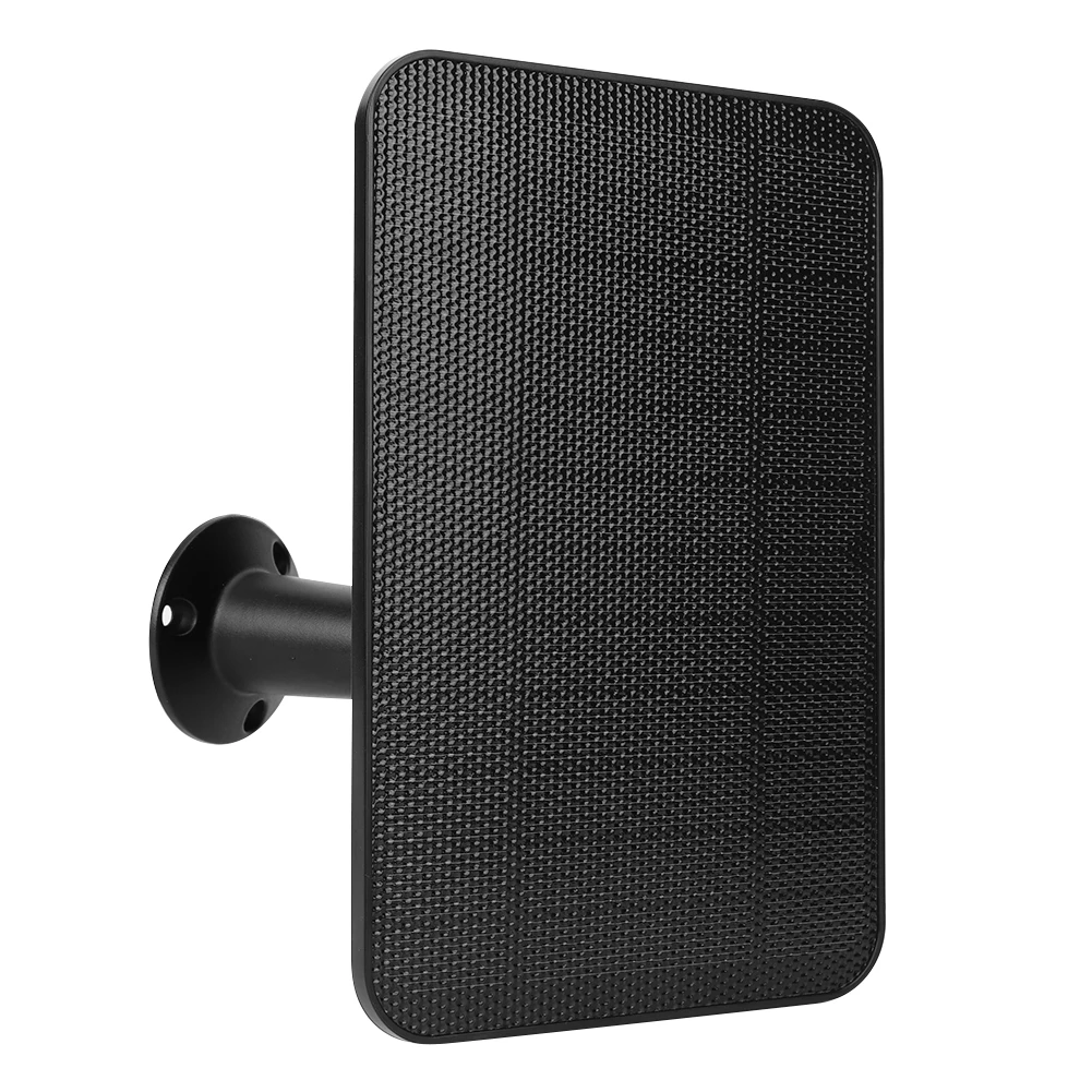 Solar Panel Charger 4W Solar Power Bank Waterproof Micro USB with Rubber Plug for Blink XT/XT2/Outdoor Camera(3rd Gen)