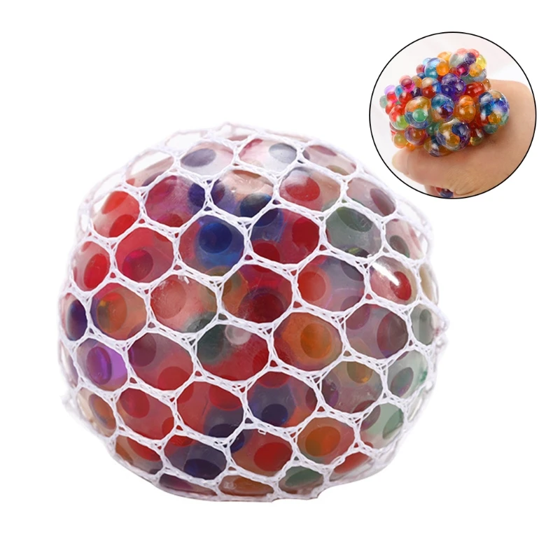 Sensory Stress Ball Set  Toys Mesh Ball Kids Adults Stress Relief Gifts