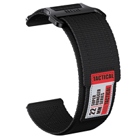 20mm 22mm 24mm Nylon Watch Strap for Garmin  Samsung Huawei