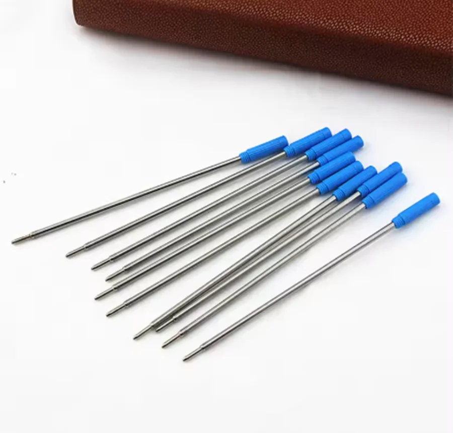 10pcs/lot Wholesale Price For Cross Type Ballpoint Pen Refills ink medium & black Fit For Home Classroom Office