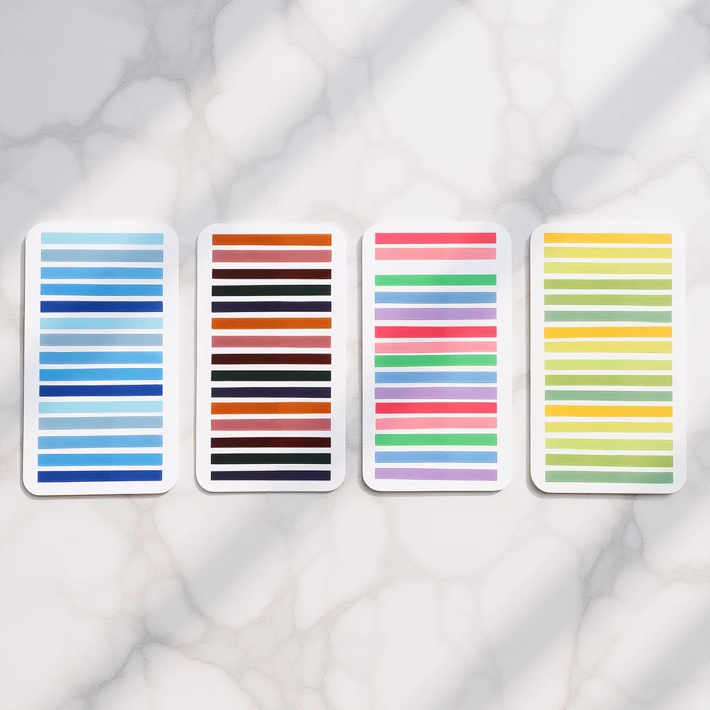 

4Set Index Tabs for Page Marking Adhesive Book Tabs Lightweight Labeling Tools for Files Notebooks Planners Highlighting Study