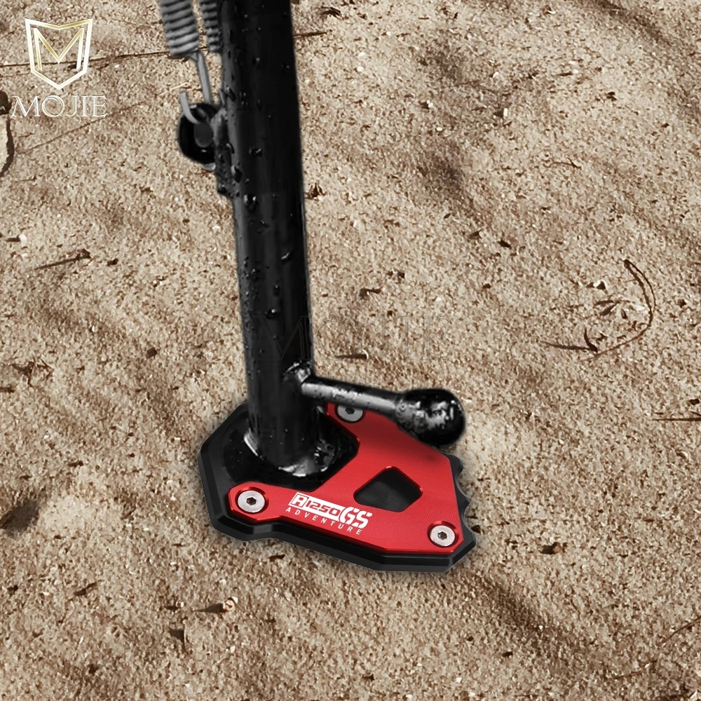 For BMW R1200GS R1250GS ADVENTURE HP 2018 2019 2020 2021 2022 2023 2024 Motorcycle Side Stand Enlarge Extension Kickstand Pads