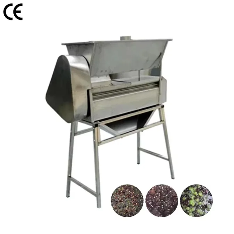 2026Grape Stem  and Crushing Machine Grapes Stem Remover and Smasher Machine