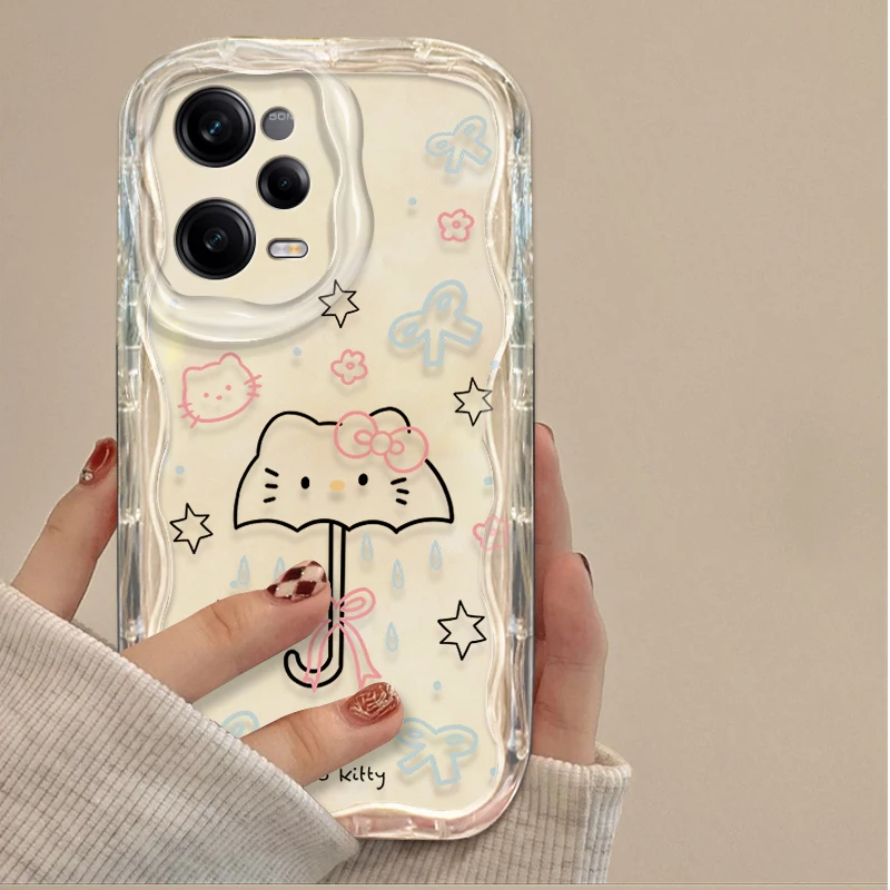 Sanrio Hello Kitty Soft Phone Case for Xiaomi Redmi Note 14 13 12 11 10 9 Pro Plus 14S 12S 11S 10S 9S Redmi 14C 14R 13C 12 4G 5G