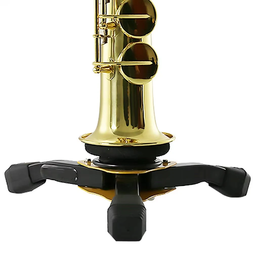 Foldable Portable Saxophone Stand | Tripod Sax Holder for Alto, Tenor & More – Lightweight & Collapsible Design