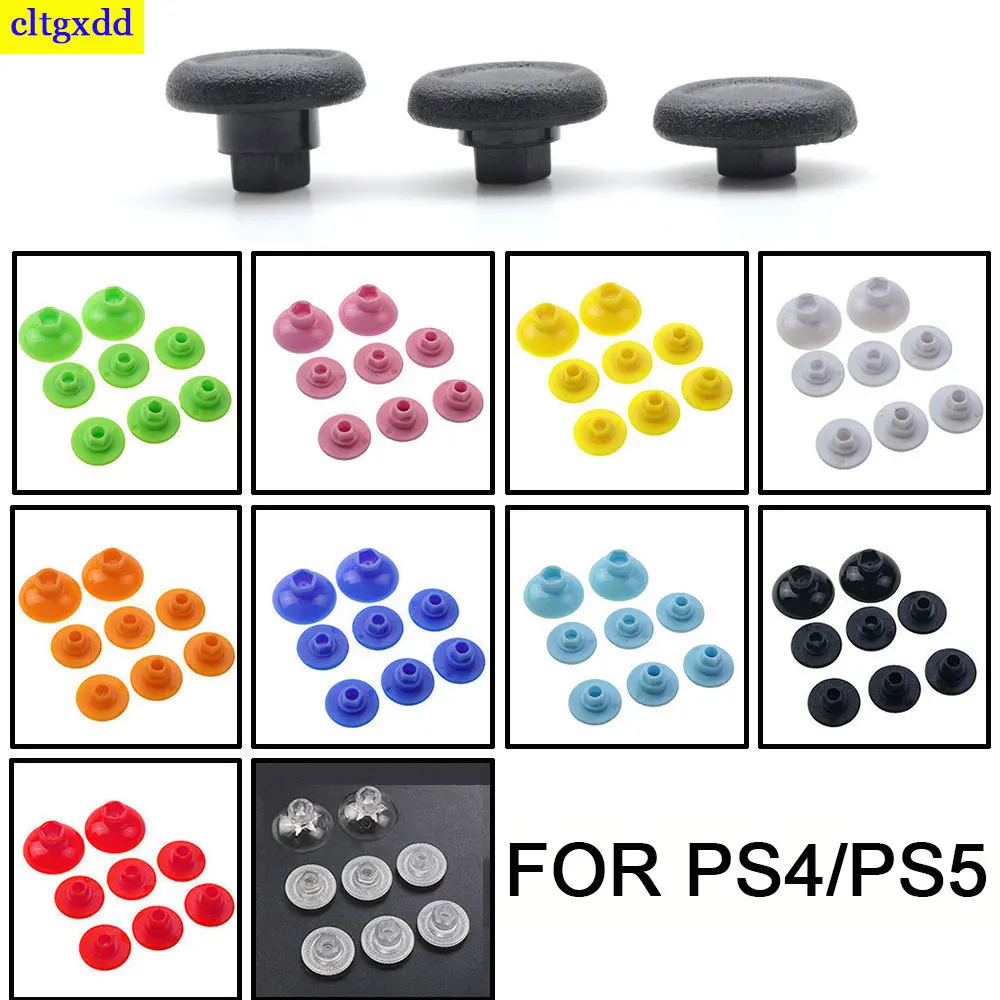 

1 set of button set suitable for PS5 handle rocker cap split replacement mushroom head button anti-slip rocker cap suitable for