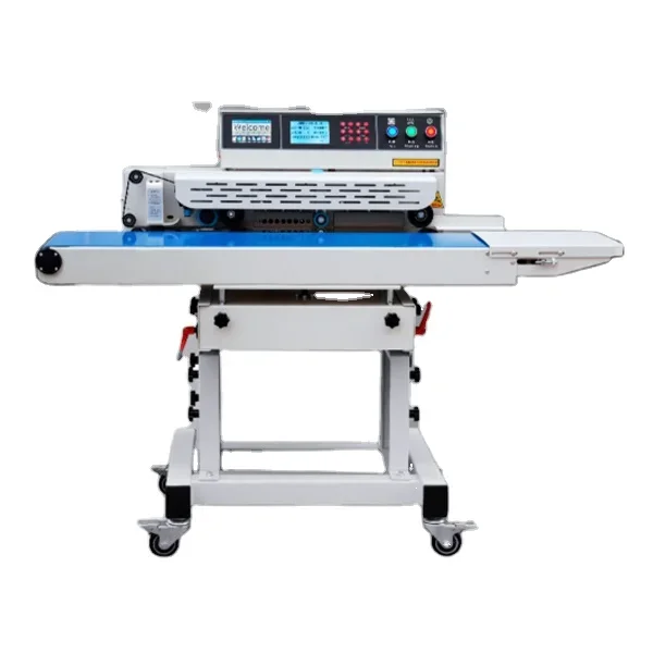

LY-210GP Vertical Heat Sealer Heavy duty Plastic Bag Sachet Pouch Foil Continuous Sealing Machine With ink jet printer