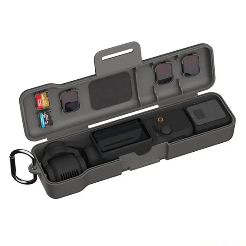 

M5TD Lightweight Protective Case For Pocket 3 Camera Carrying Box 3 Slots