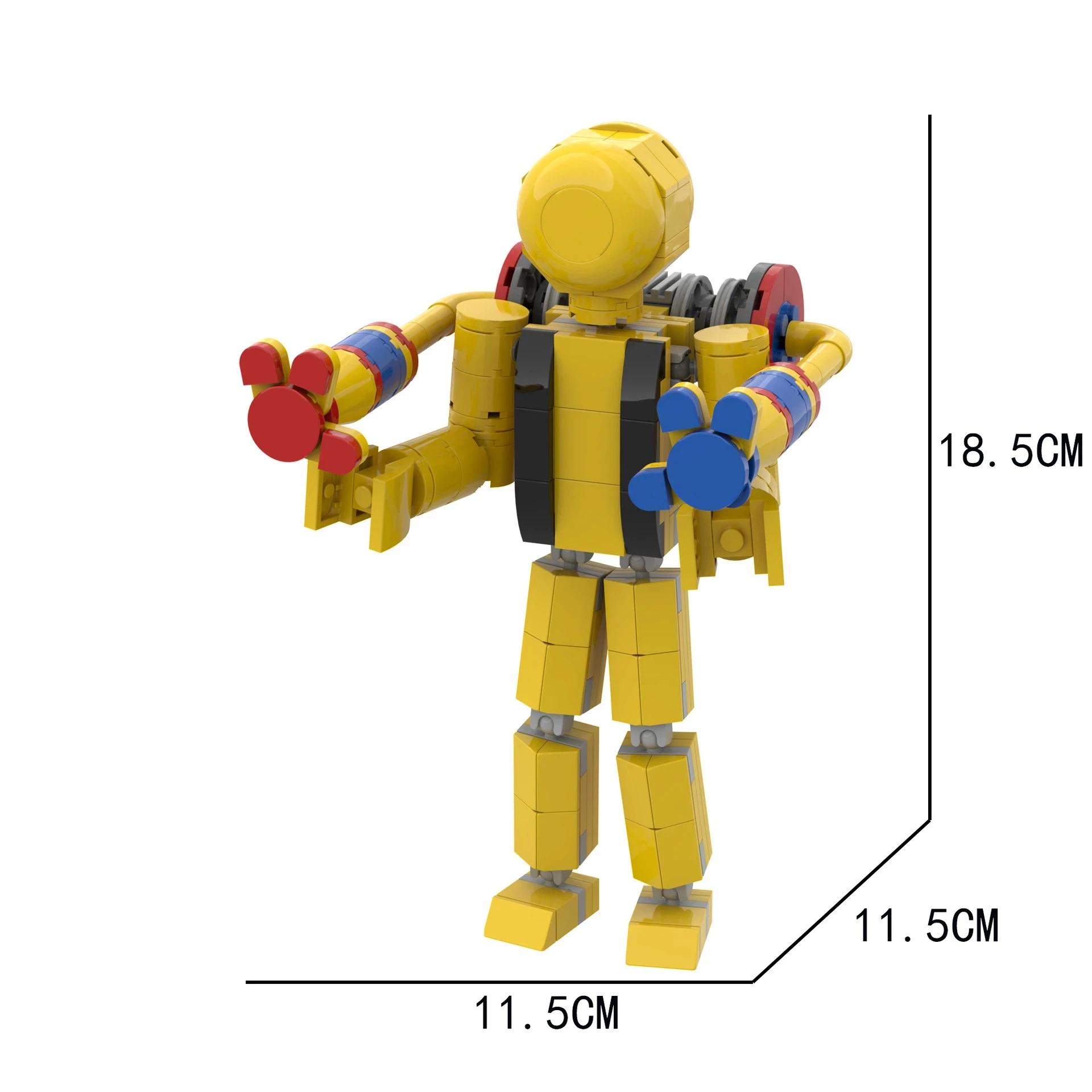 Poppy Playtime Chapitre 5 Blocs de Construction Éducatifs Mini-Particules Nouvelles Figurines Principales Jouet d'Assemblage pour Enfants sur Bureau