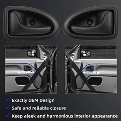 Car Interior Door Handle Left Right Front Rear for RENAULT CLIO II MEGANE I SCENIC I TRAFIC Left Hand Driver 7700415974