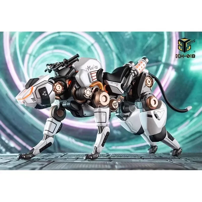 KH-01A de juguete mecánico para niñas, modelo de acción de montaje, Lobo Blanco, KH-01B, 1/12, soldado, campo de batalla, 86