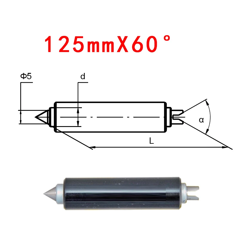 10 paar digitale schroefdraadmicrometers F0200 inch maat meetkop 60 ° 55 ° Geproefd 25 50 75 100 125 200 175