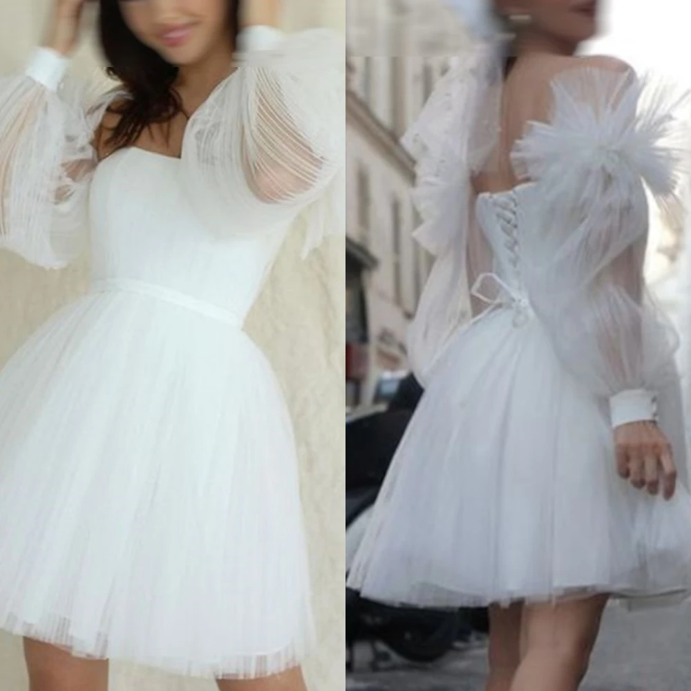 

Customized White Organza Formal A-Line Sexy Strapless Luxury Wedding Dress Fashion Bridal Party High Quality Bridal Gowns