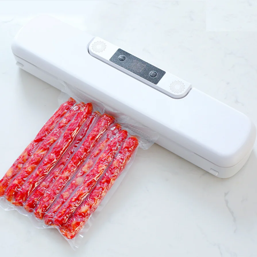 Plastic Food Vacuum Sealer Machine Electric One-Touch Lights Kitchen  Vacuum Sealer For Food Storage