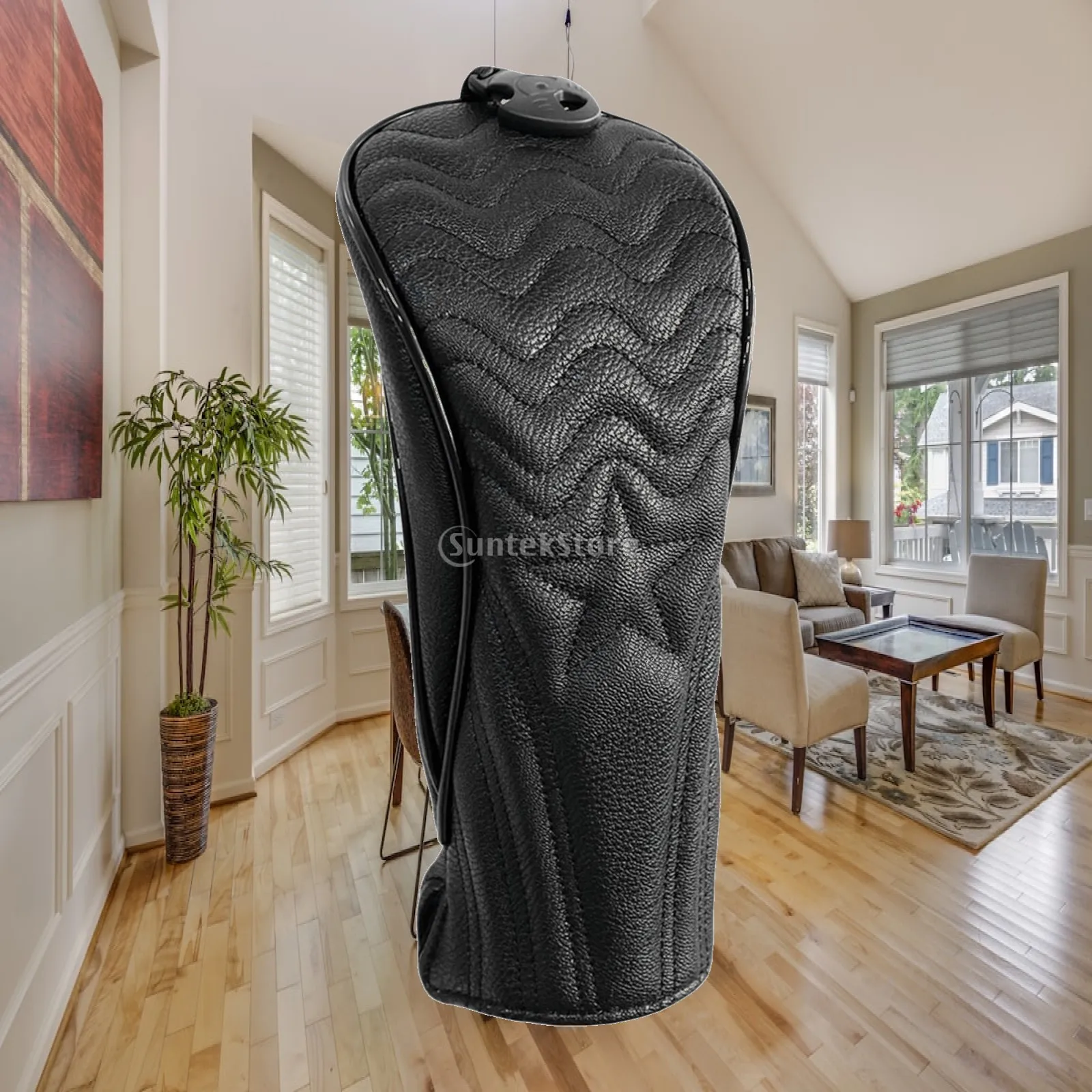 Waterproof PU Golf Woods Headcover Embroidery Number Tag Utility Protection Cover for Golf Club Tournament Accessories