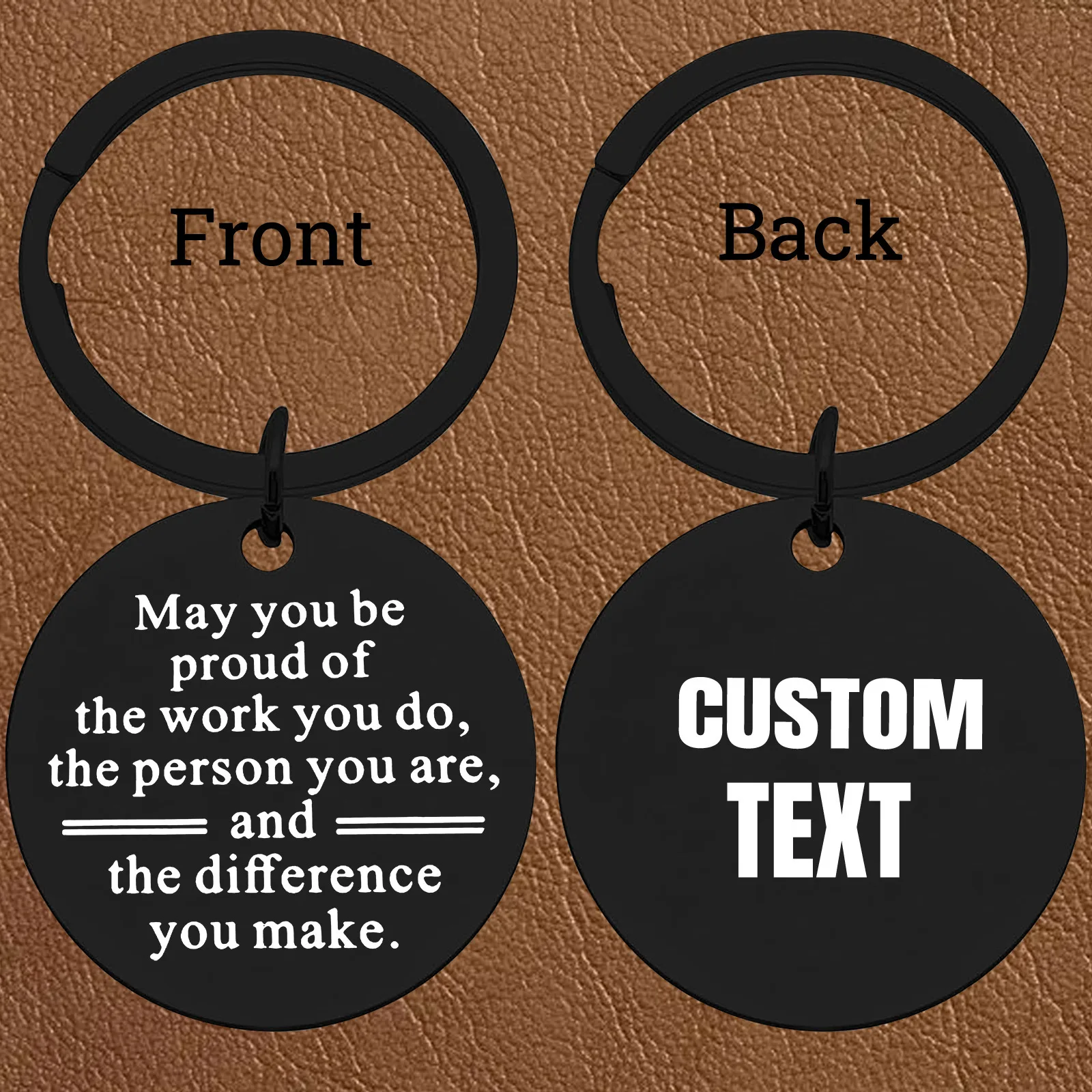 Custom Black Round Keychain, M - огляд і ціна Outdoor Adventure Birthday Party