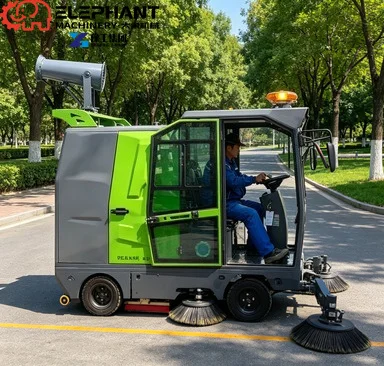 Competitive Factory Price Electric Street Sweeper Vehicle With Wide Cleaning Path For Public Roads And Parking Areas