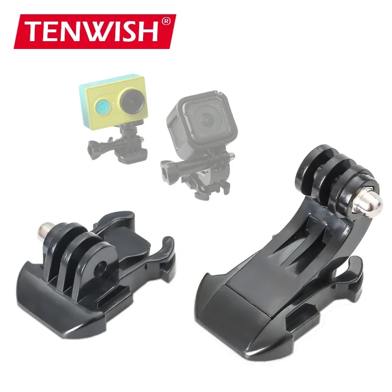 3 الشق جبل J-هوك مشبك مشبك الأساسية ل GoPro الإفراج السريع قاعدة جلسة بطل 10 9 8 7 شاومي يي Sjcam عمل كاميرا محول