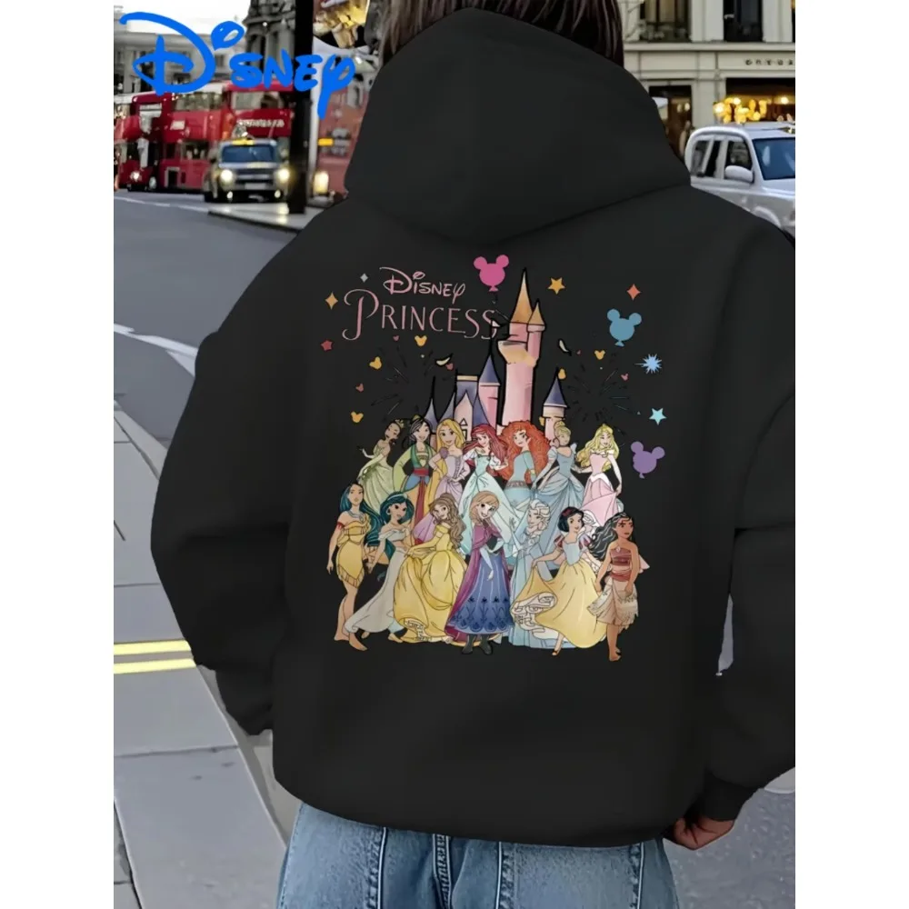 

Disney Красавица и Чудовище Золушка Ариэль Аврора Рапунцель Эльза мужские и женские толстовки с капюшоном пуловеры женские мужские толстовки