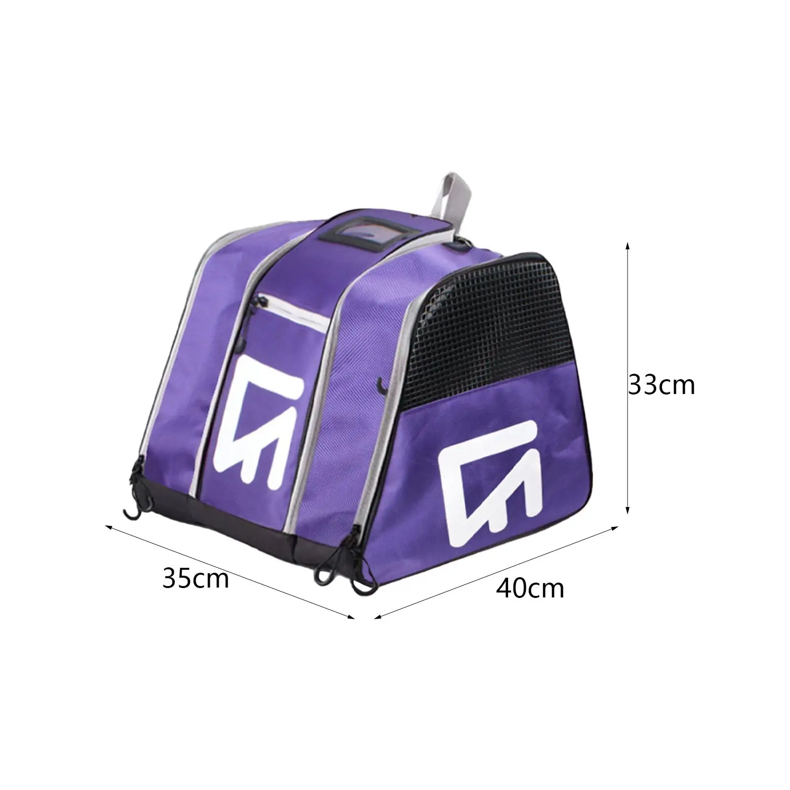 Schlittschuh-Tasche, verstellbarer Schultergurt, Rollschuh-Träger, Rollschuh-Tasche, Eislaufen-Rucksack für Eiskunstlauf, Inline