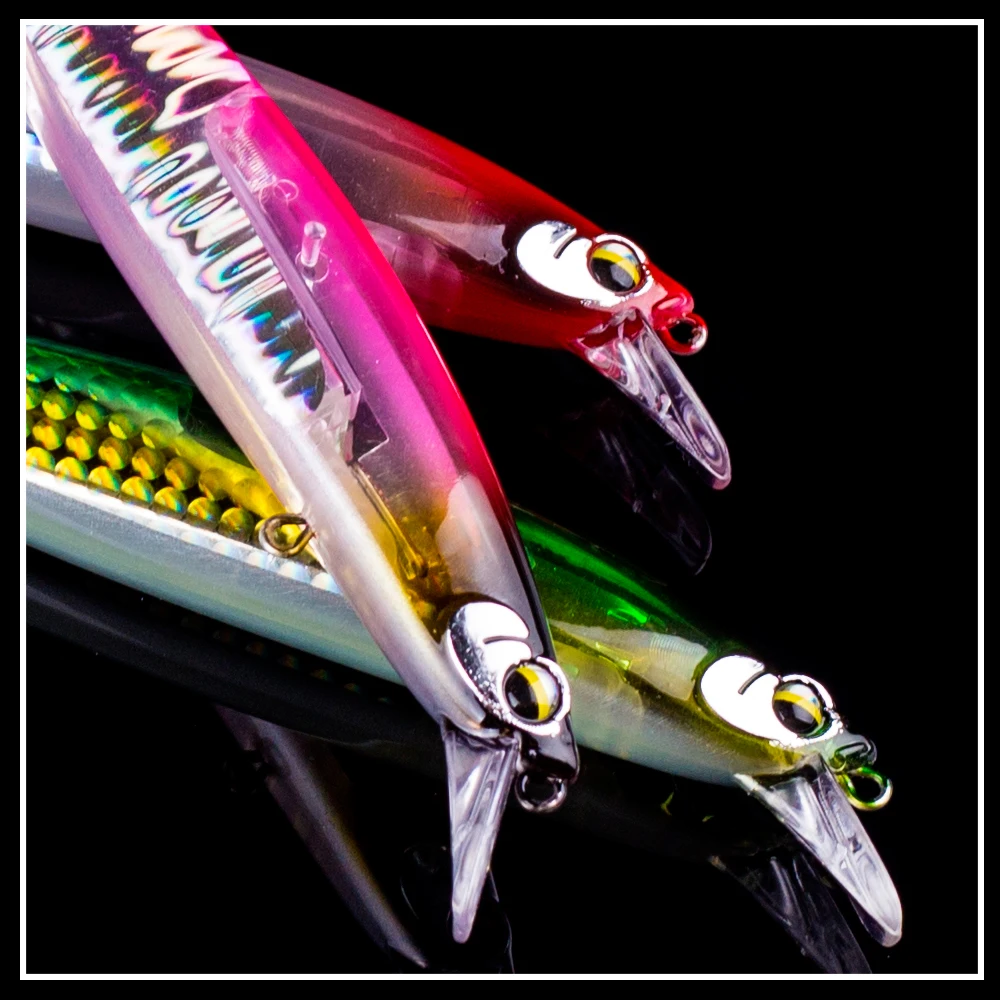 Dr.Holife, 1 Uds., señuelo de pesca Minnow con fundición larga, 13CM, 19G, cebo Artificial, señuelo de pesca de plástico duro, flotador, aparejos de cebo Jerk