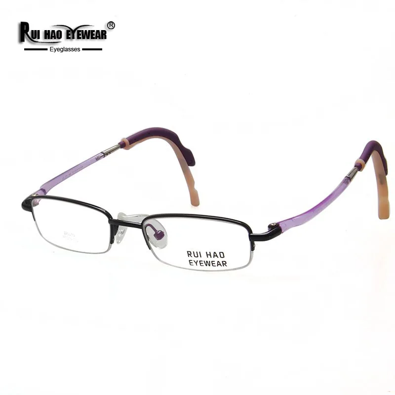 Fashion Kids Eyeglasses Frame Tr90 Temple Children Glasses Non-slip Design Kids Spectacles 5279