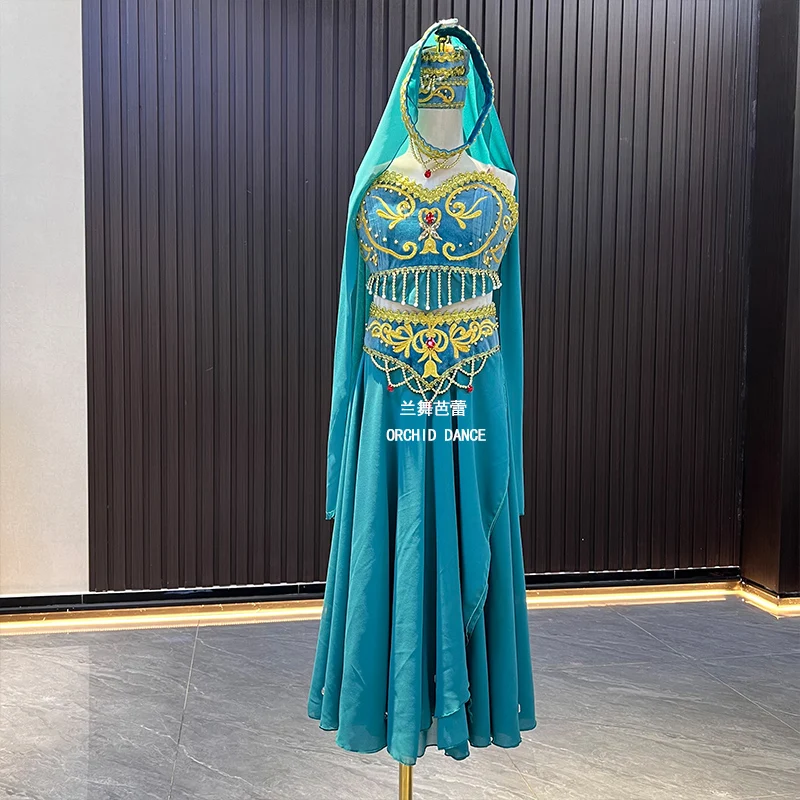 

BT00409 Профессиональное высококачественное платье индивидуального размера для детей, девочек, женщин и взрослых, одежда для выступлений, зеленое лирическое балетное танцевальное платье