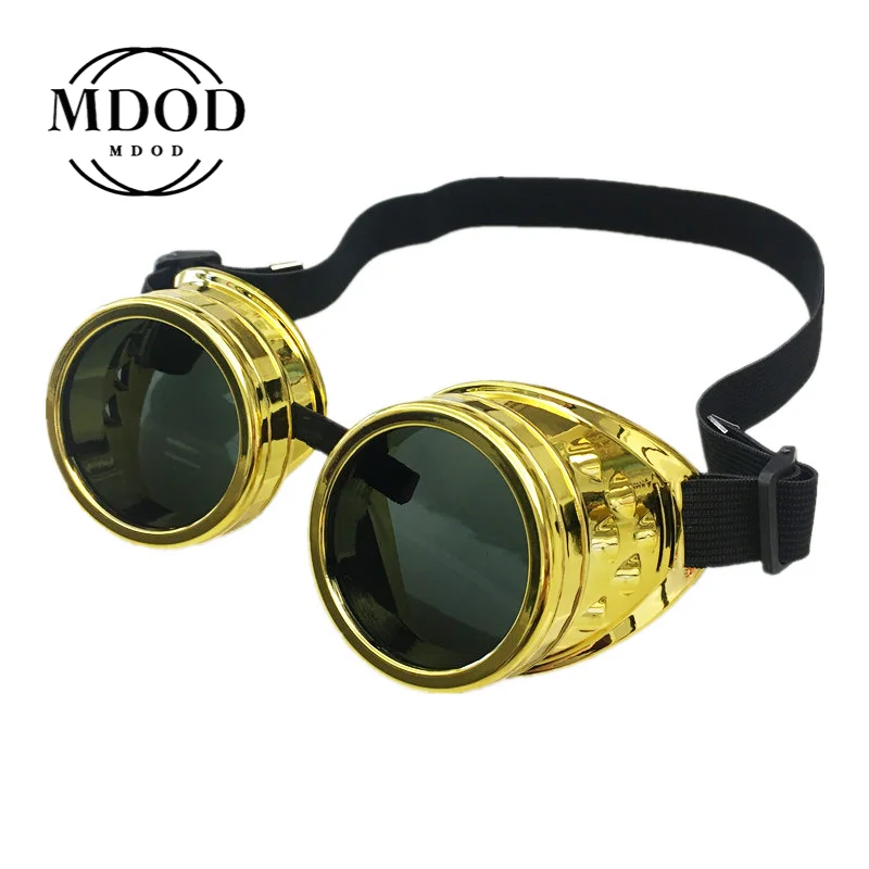 Vintage Sunglasses Steam Desktop Glasses Bicycle Welding Glasses Fashion Glasses Men's and Women's Sunglasses Glasses Men