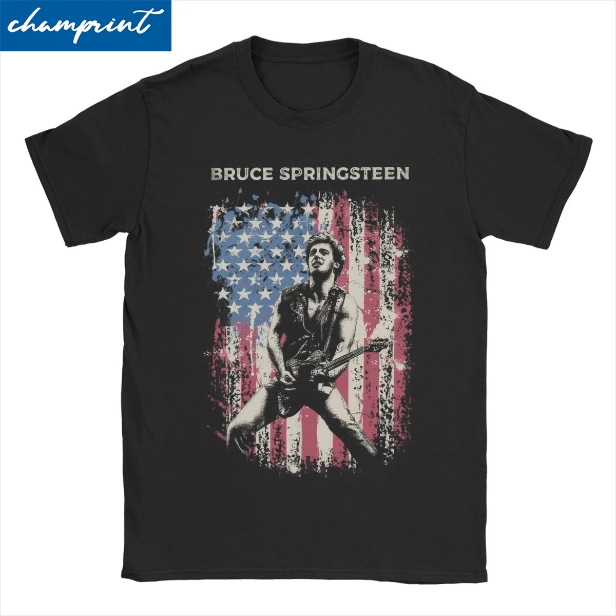 Men Women Bruce The E Street Band Springsteen Thunder Road T Shirts 100% Cotton Clothes Crew Neck Tee Shirt Present T-Shirt