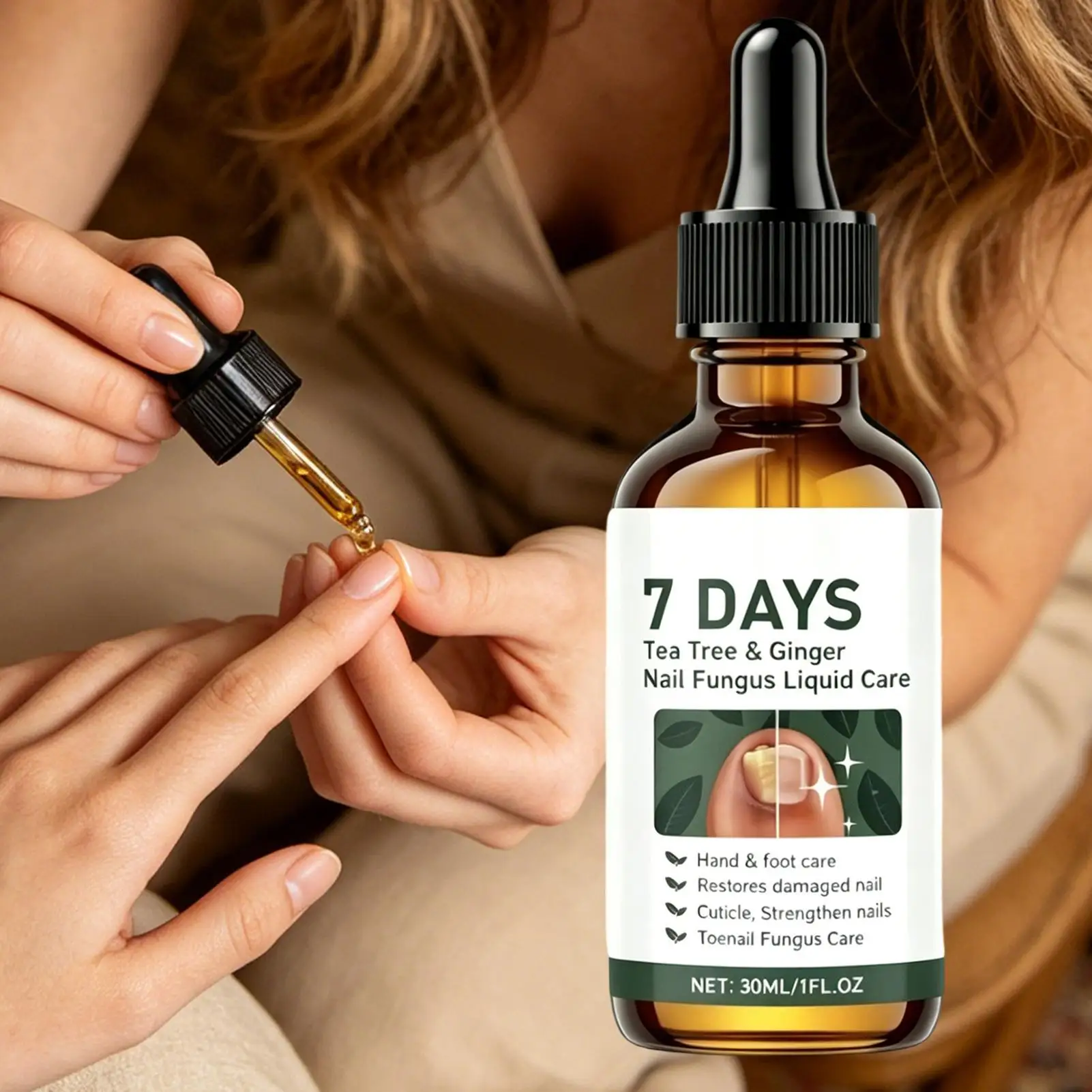 Aceite para el crecimiento de uñas de 30 ml, suero fortalecedor y nutritivo para uñas y cutículas, repara las uñas agrietadas y protege.