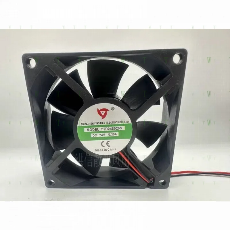 

H 1 pcs YTD248025S 24V0.3A 8-frequency converter welding machine small square fan