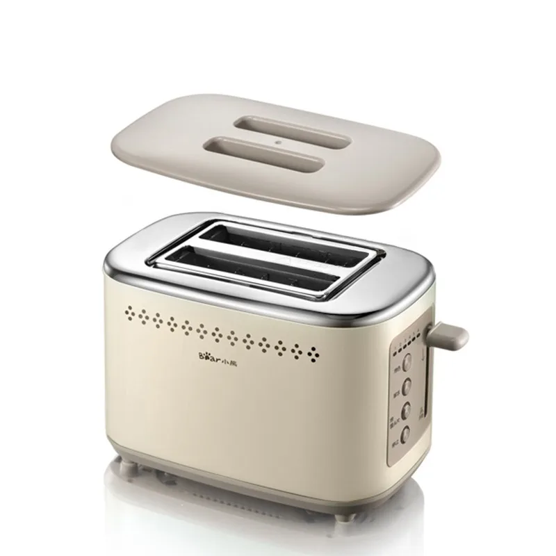 

Автоматический двухсторонний тостер из нержавеющей стали для хрустящих тостов, булочек и хлеба – идеальный бытовой прибор для завтрака