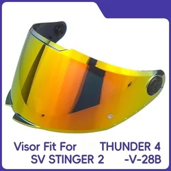 Osłona twarzy pasująca do oryginalnego MT THUNDER 4 SV STINGER 2 MT-V-28B V28B wymiana kasku tarcza okulary gogle ekran