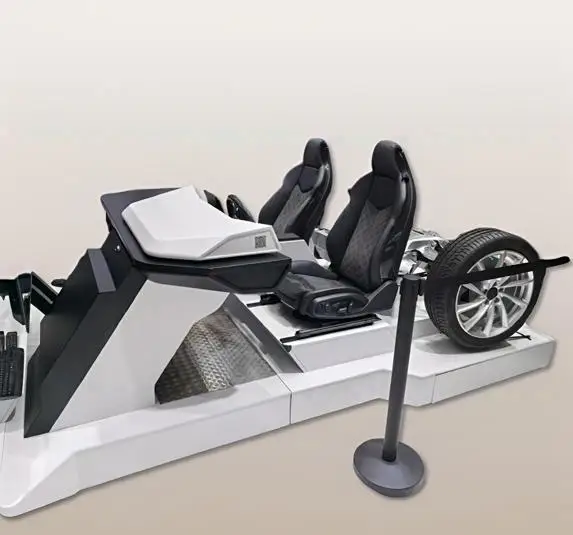 Made in China Custom Car Chassis Static Model, with Steering Transmission and Movable Seats