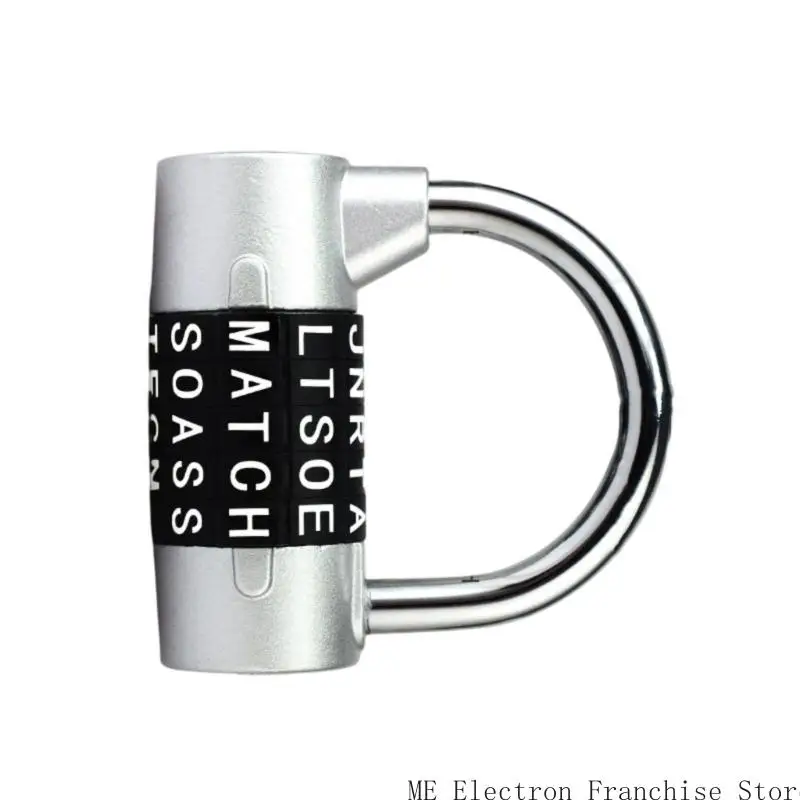 T5EA Blocco sicurezza Blocco password per il guardaroba per bagagli archiviazione Combinazione a 5 lettere Locker palabora