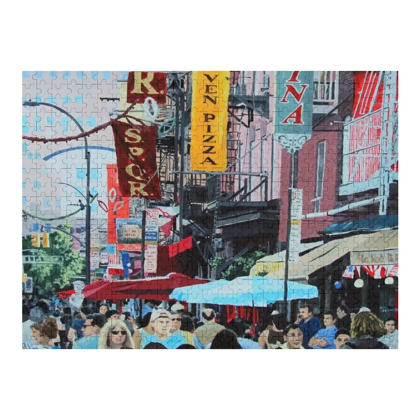 

Little Italy Jigsaw Puzzle Personalized Kids Gifts Personalized Gift Married Custom Name Child Toy Puzzle