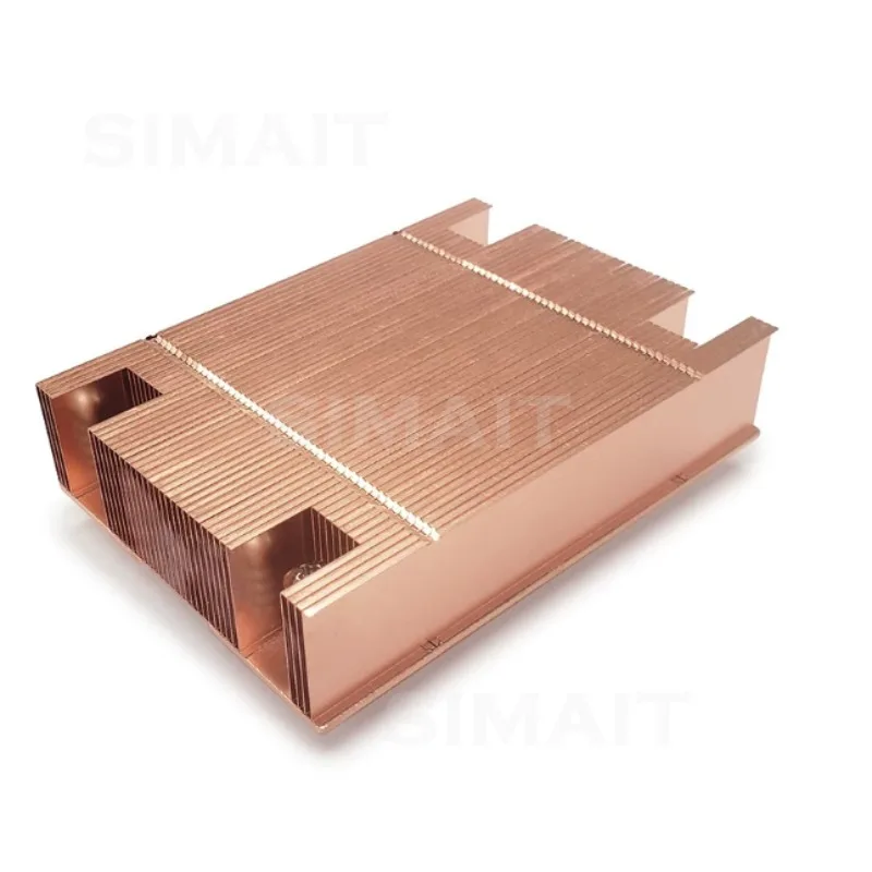 AM4 AM5 1U Pure Copper VC Board Server, Radiator Itx Ultra-thin Chassis Fan A46