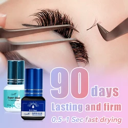 Yelix Professional Eyelash Glue 5ml 0.5S 1S 2S 3S Eyelash Glue Fast Drying Strong False Eye Lash Extension Glue Adhesive
