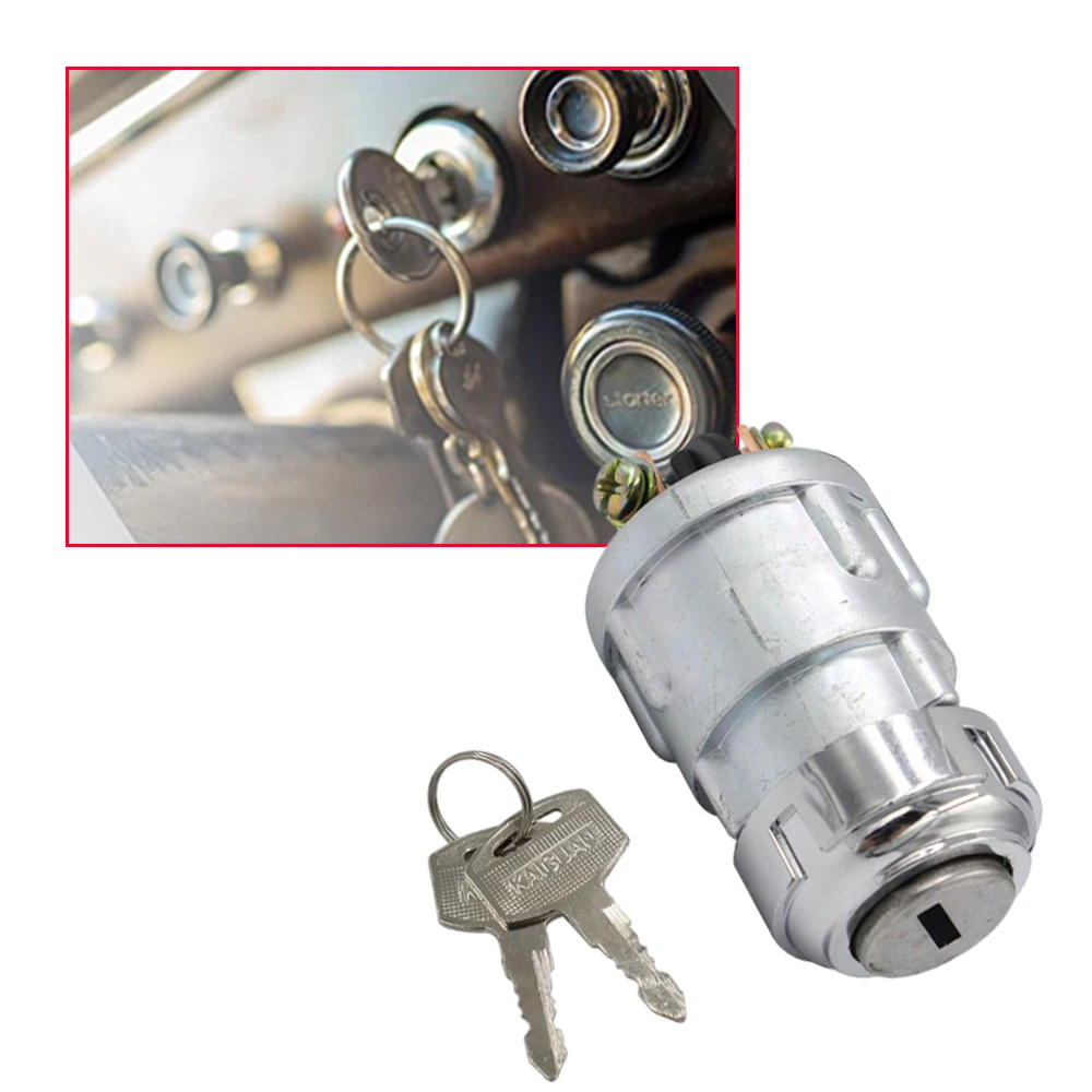 

Motorcycle Ignition Switch Universal Car Boat Motorcycle Ignition Starter 3-pin Universal Starter Switch Ignition Starter