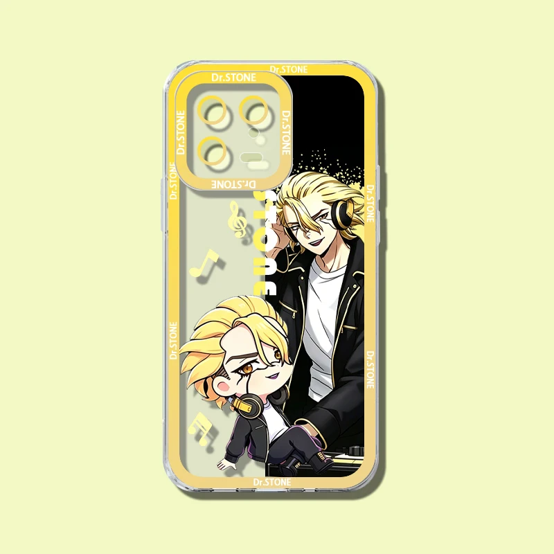 D-Dr.STONE Senku Ishigami Case for Xiaomi Mi 11T 14T 13T 12T 15T Pro Max Xiaomi 17 Ultra 15 14 13 12 11 Lite 5G NE Phone Cover view 6