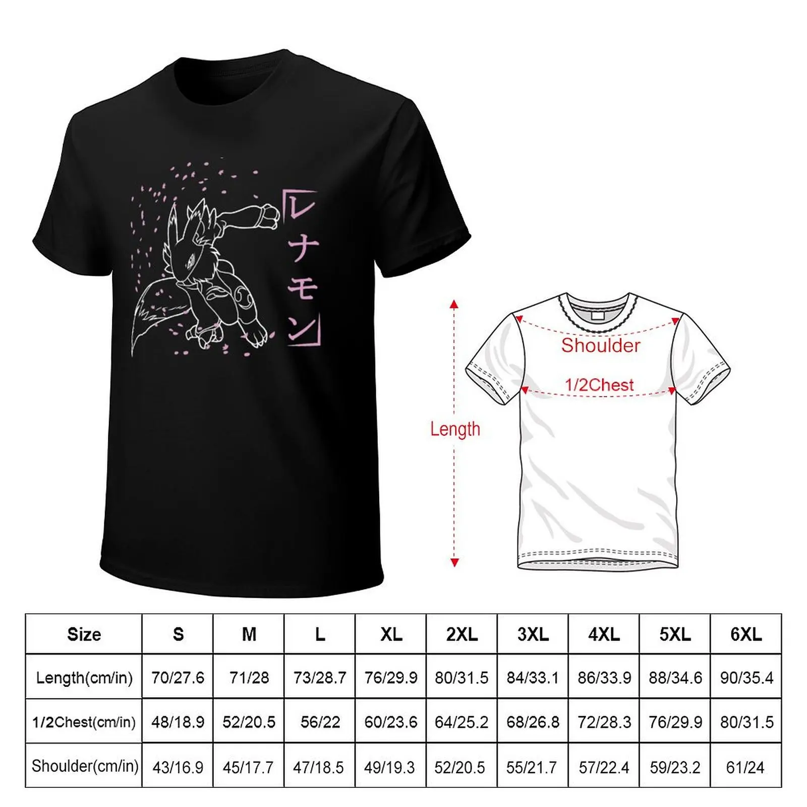 Renamon Digimon Tamers (Alt. Color) T-Shirt Novelty Graphic Tee Shirt