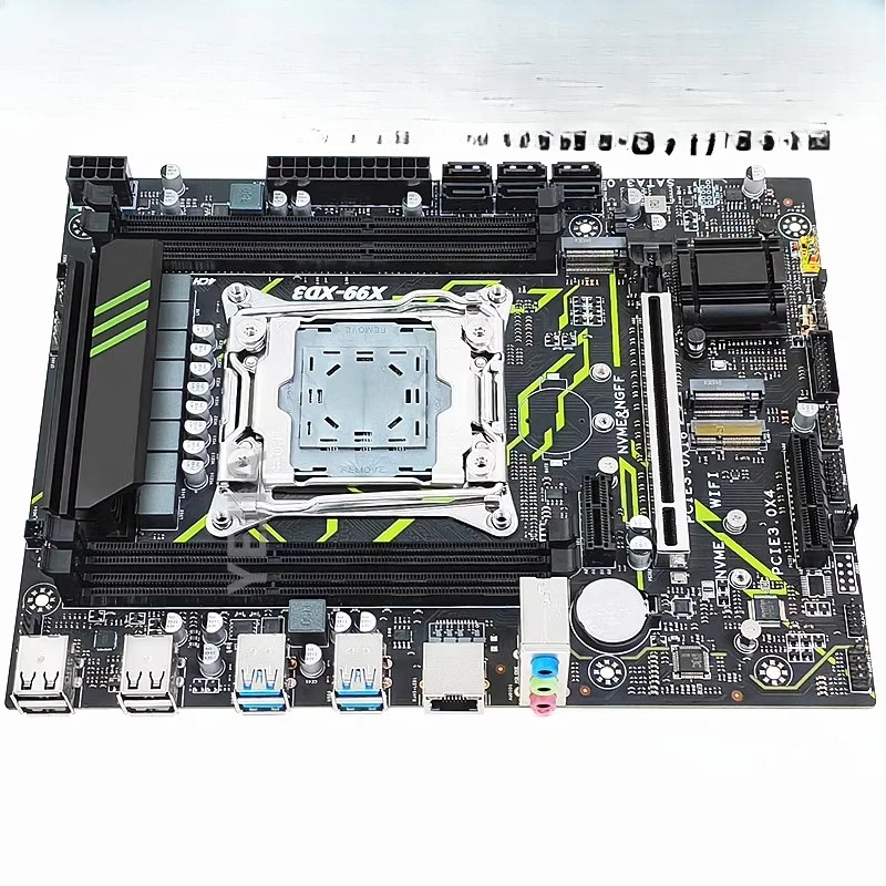 

X99-P3 computer main board DDR3 original chip 2011 pin E5 2666V3V4