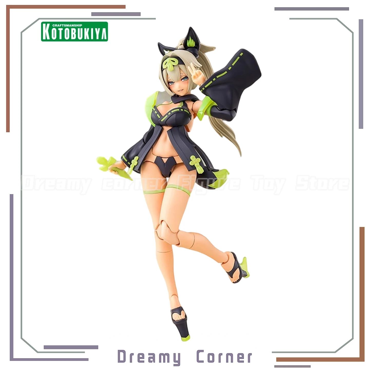 

【В наличии】Оригинальная фигурка Kotobukiya KP721 Megami Device Juro Tamamo No Mae 1/1, сборная модель