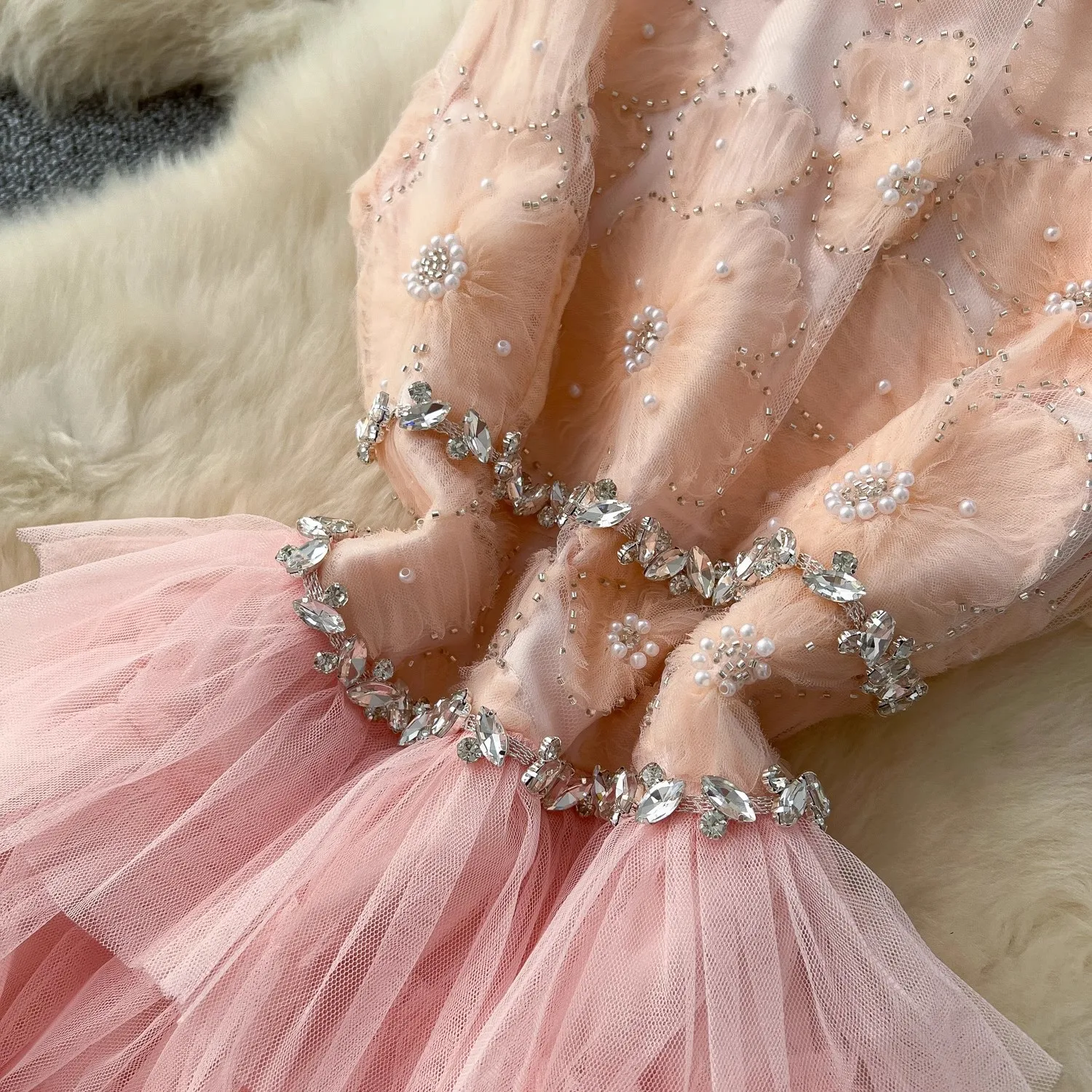 Vestido de malha azul feminino halter sem mangas roupas elegantes senhora streetwear em camadas babados festa à noite mini vestidos bodycon