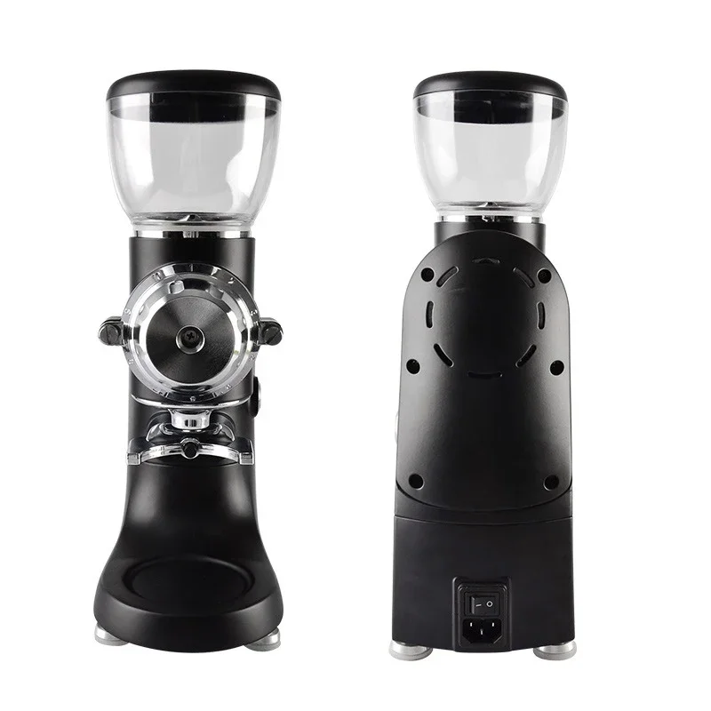 

Automatic Coffee Grinder Stainless Steel Titanium Plated 75/74mm Ghost Tooth/Flat Burr Coffee Milling Professional Miller