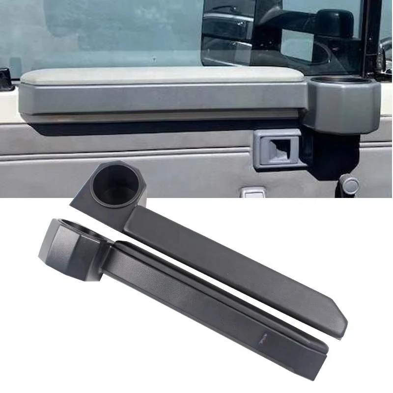 Door Armrest Organizer Cup Holder for Toyota Land Cruiser LC70 LC75 LC76 LC78 LC79