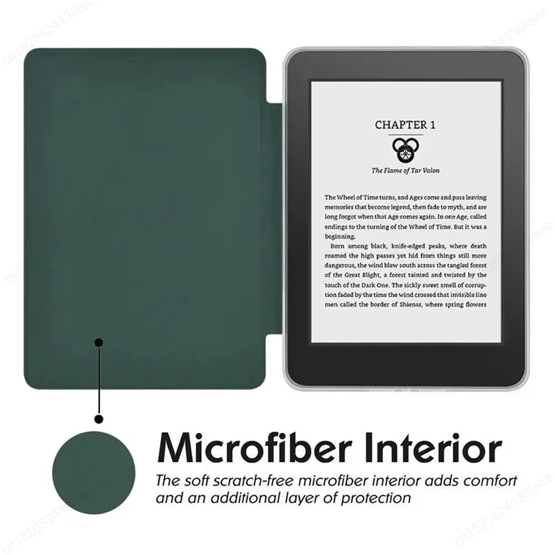 حافظة لجهاز Kindle colorsoft Paperwhite 6 12th 11th 10th 8th من الجيل غطاء لوحي أكريليك لجهاز Kindle Paperwhite 5 4 3 2 1 Funda