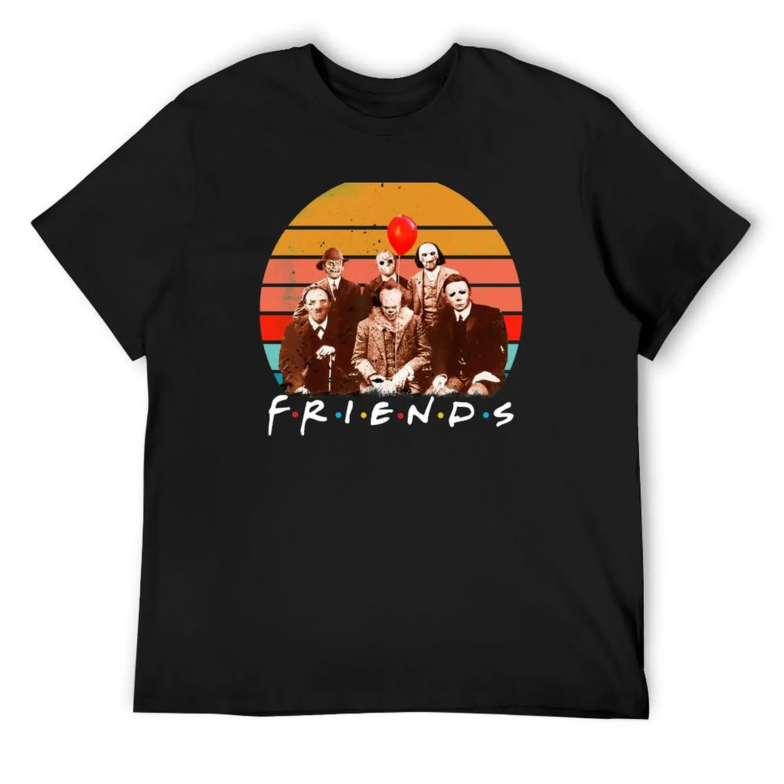 Horror best friends T-Shirt plain hippie clothes customs design your own workout shirts for men