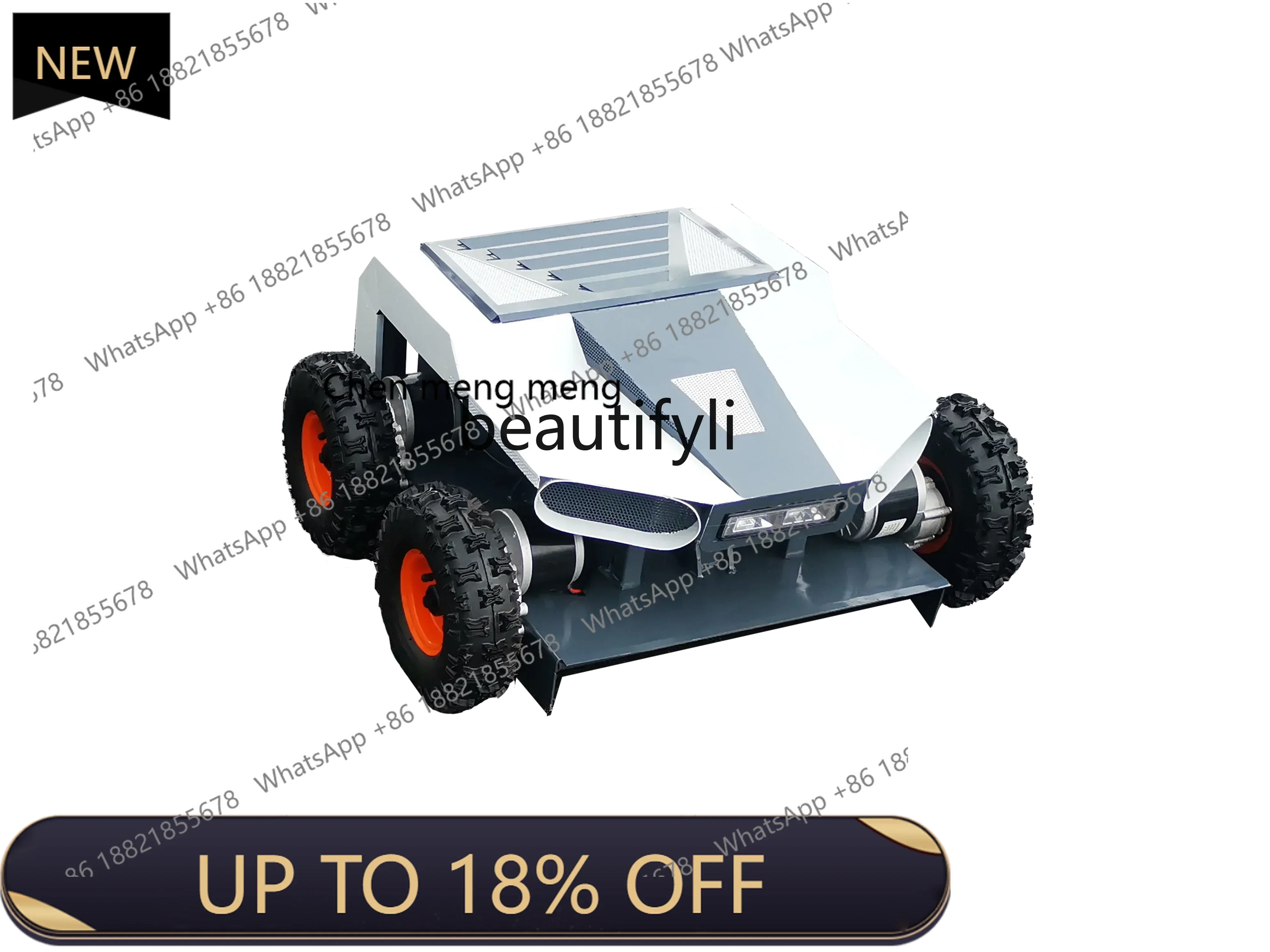 

Z189 AY New style Electric four-wheel drive wheel unmanned remote control lawn mower orchard lawn farm park mountain lawn mower